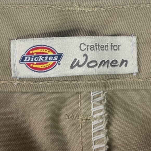 Dickies Durable Pants Womens Size 10 Tan Relaxed Fit Workwear - Picture 8 of 10